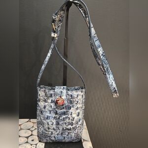 Brahmin Marley Crossbody in Glacier EUC